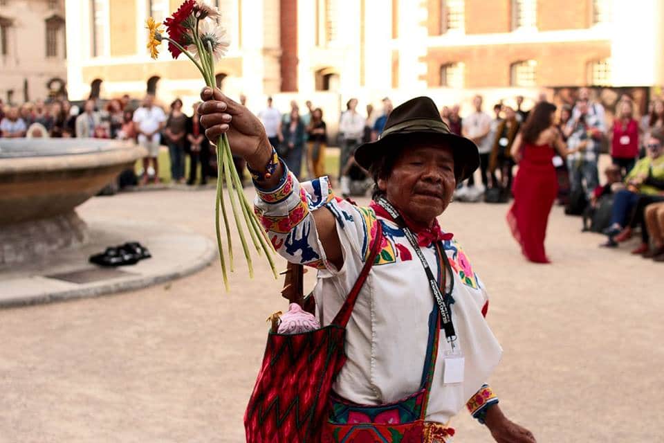Marakame Don Antonio Carrillo from the Wixarika tradition, Mexico