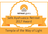 Safe Ayahuasca Retreat 2017 Award
